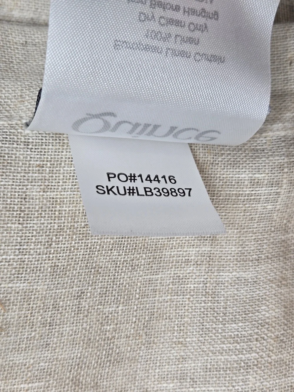 NWT QUINCE Set Of 2 48x96 European Linen Sheer Curtains Flax 0054